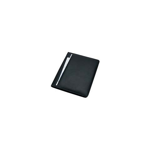 Schreibmappe Nappaleder schwarz ALASSIO 43006 Cremona