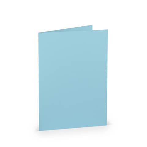 Briefkarte Paperado B6 HD aqua RÖSSLER 164019124 240x169mm gerippt