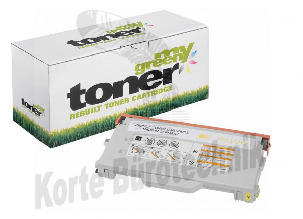 my green toner Toner-Kit gelb (100291) ersetzt TN-04Y