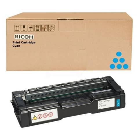 Lasertoner SPC252E cyan RICOH 407532