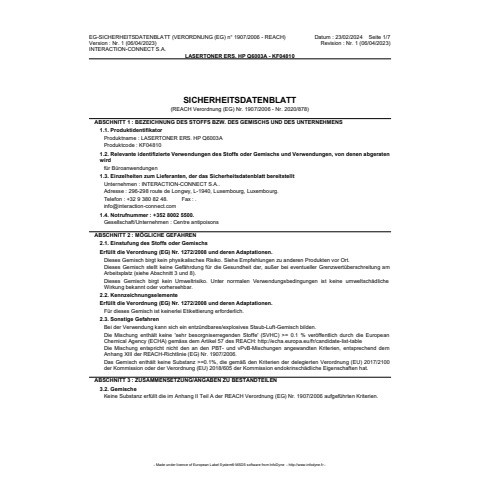 Lasertoner magenta Q-CONNECT KF04810 Ersetzt Q6003A