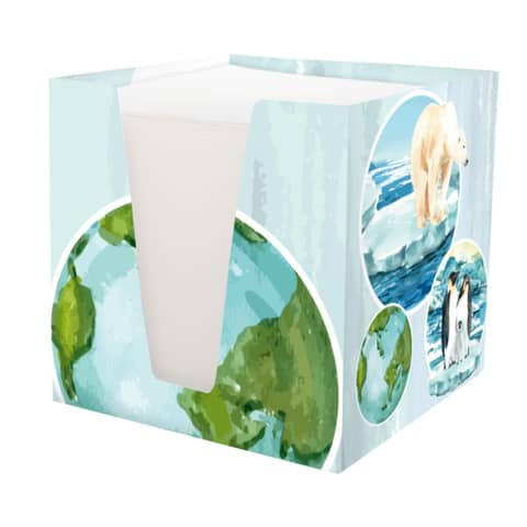 Notizklotz World RNK 46799 9x9x9cm