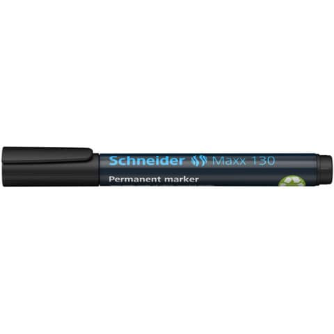 Permanentmarker Maxx 130 1-3mm schwarz SCHNEIDER 113001 Rundspitze