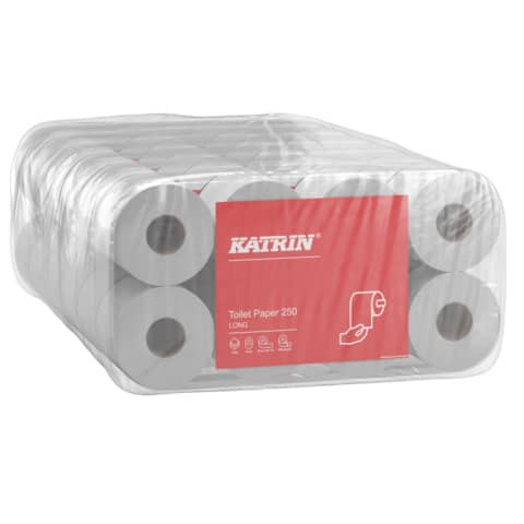 Toilettenpapier 6x 8RL weiß KATRIN 104872 3-lagig