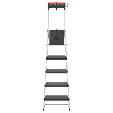 Sicherheitsleiter 5 Stufen silber HAILO 8050-507 L100 TopLine