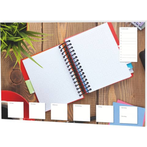 Schreibunterlage Notizbuch bunt RNK 46650 30BL 60x42cm