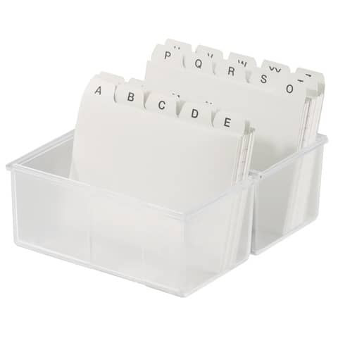 Karteikasten A8q transluzent-klar HAN 979-63