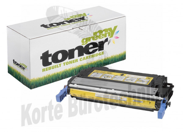 my green toner Toner-Kartusche gelb (131813) ersetzt 642A