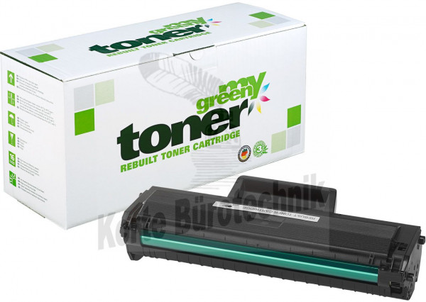 my green toner Toner-Kartusche schwarz (137273) ersetzt W1106A, 106A