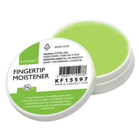Fingertip 25g/20 ml weiß Q-CONNECT KF15597