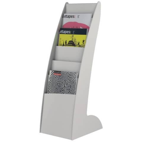 Prospektständer Courbo grau PAPERFLOW 289.02