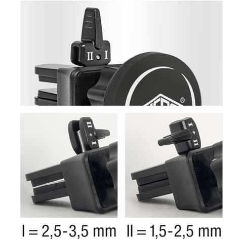 Smartphone-Halter Dock-it schwarz WEDO 60 06001 magnetisch