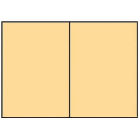 Briefkarte Paperado B6 HD PL melon RÖSSLER 164072122 240x169mm gerippt