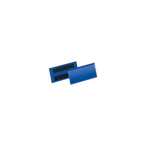 Sichttasche 50ST dunkelblau DURABLE 1741 07 100x38mm