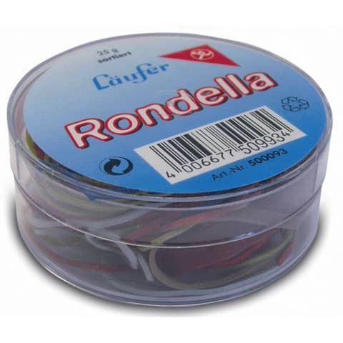 Gummiringe 80mm 25g rot LÄUFER 69223 501343 50643