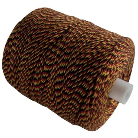 Notariatsgarn 100g schwarz/rot/gold WIHEDÜ 254.543 Aktenzwirn
