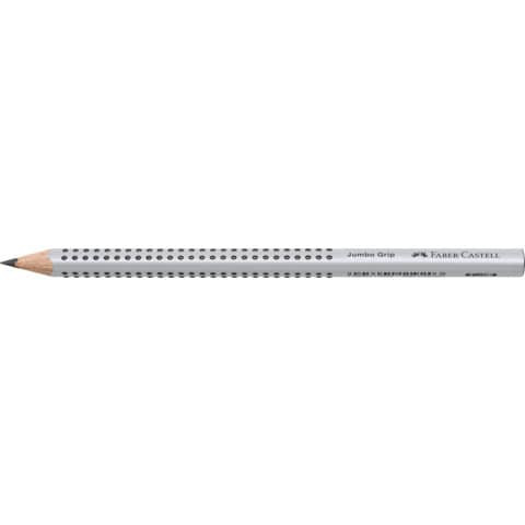 Bleistift Jumbo Grip HB silber FABER CASTELL 111920