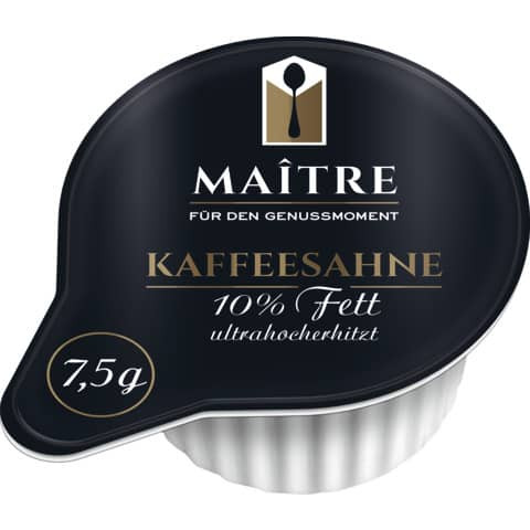 Kaffeesahne 10% 240x7,5g MAITRE 4051071002