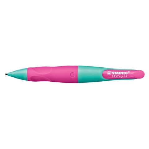 Druckbleistift 1.4 EASYergo R STABILO 7882/5-HB türkis/neonpink