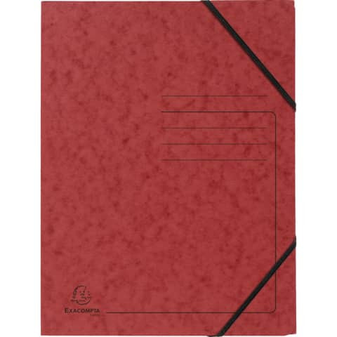 Sammelmappe A4 rot EXACOMPTA 555415E Colorspan