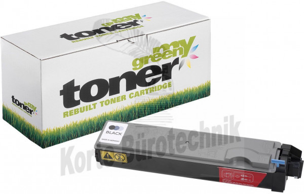 my green toner Toner-Kit schwarz (150388) ersetzt TK-510K