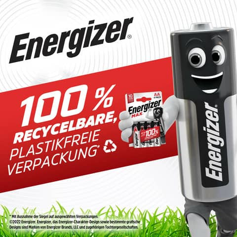Batterie Baby C 2 Stück weiß/rot ENERGIZER E302306701 Max