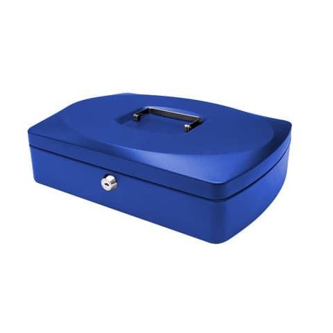 Geldkassette Gr. 4 blau Q-CONNECT KF02625/145403X