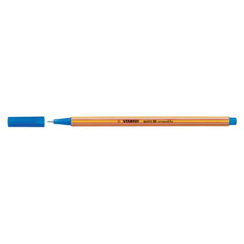 Fineliner mit löschbarer Tinte - point 88 erasable - Einzelstift - blau