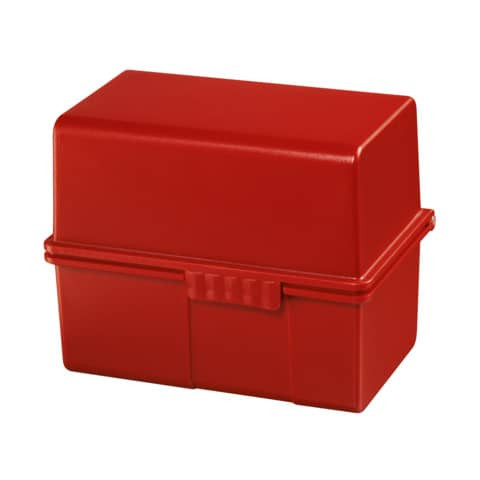 Karteikasten A8 300ST rot HAN 978-17 Kt+Reg,