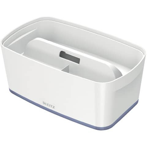 Ablagebox MyBox klein A5 weiß/grau LEITZ 5229-10-01 5 Liter