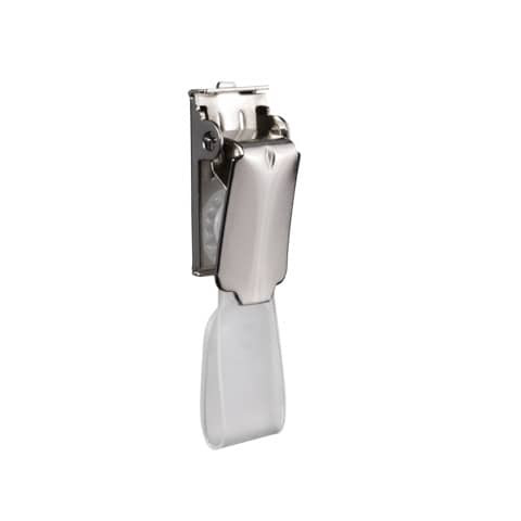 Namensschild Clip 25ST Nickel DURABLE 8103 26 drehbar