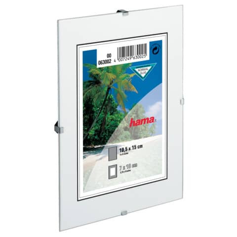 Rahmenlose Bilderhalter Clip-Fix - 15 x 21 cm