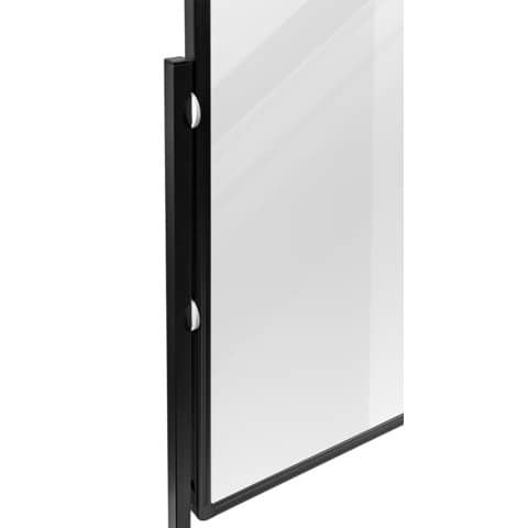 Moderationswand PREMIUM+ mobil - 150 x 100 cm, Acrylglas