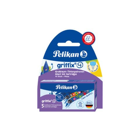 Tintenpatrone Griffix sortiert PELIKAN 400192106 960559 P1R/5