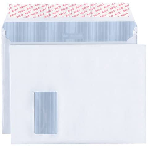 Versandtasche C4 m.F. HK 120g weiß ELCO 48684 200ST m.Falte Documento
