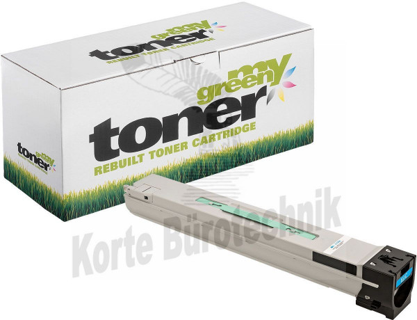 my green toner Toner-Kit cyan (201691) ersetzt C806S