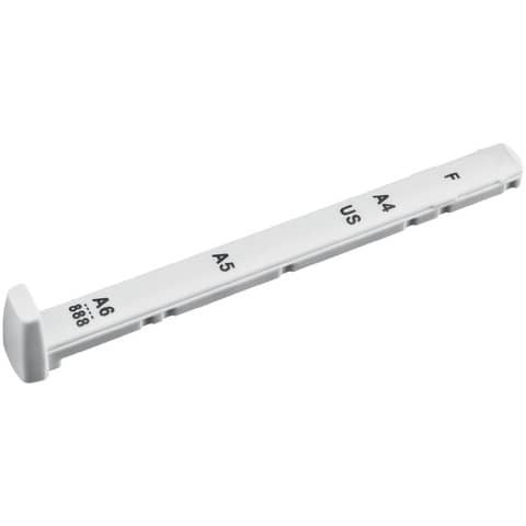 Anschlagschiene hellgrau LEITZ 1727-00-85 f.Nexxt-Loche