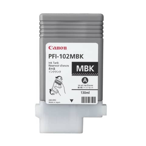 Inkjetpatrone PFI-102MBK matt schwarz CANON 0894B001 130ml
