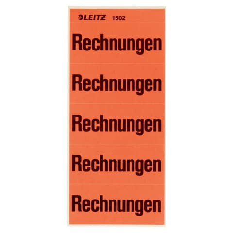 Inhaltsschild Rechnung 100ST LEITZ 15020000 selbstklebend