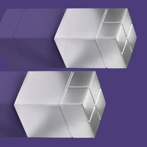 Magnet Neodym Cube 2ST silber SIGEL BA707 SuperDym C30 20x30mm
