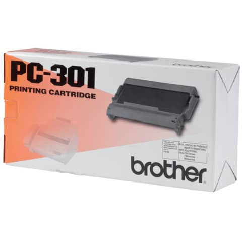 Original Brother Thermo-Transfer-Rolle +Kassette (PC-301)