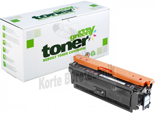 my green toner Toner-Kartusche cyan (136962) ersetzt W9061MC