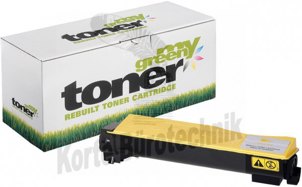 my green toner Toner-Kit gelb (150531) ersetzt TK-540Y