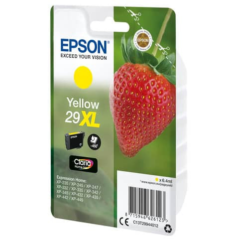 Inkjetpatrone Nr. 29XL yellow EPSON C13T29944012