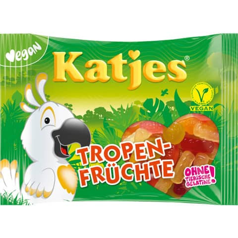Fruchtgummi Tropen-Früchte 175g vegan KATJES 5916272004