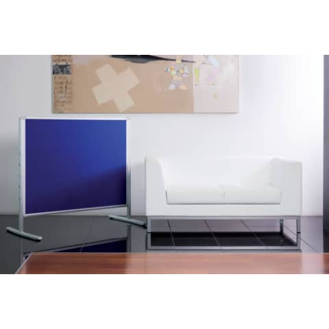 Kombiflipchart PRO 78x125cm gr FRANKEN MTF801312 Filz/Schreib