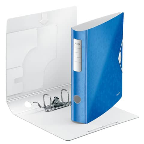 Ordner A4 6cm Active blau met. LEITZ 1107-00-36 Wow PP