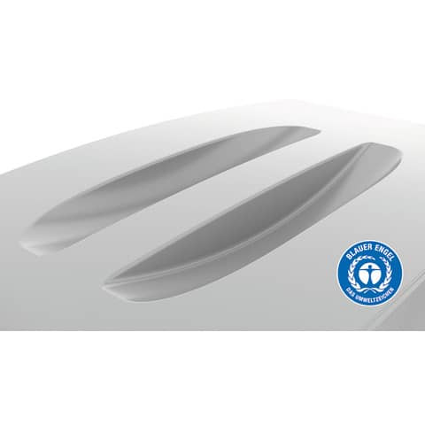 Abfallsammler+Deckel PP im SET 60 L grau DURABLE VEH2022050 DURABIN ECO