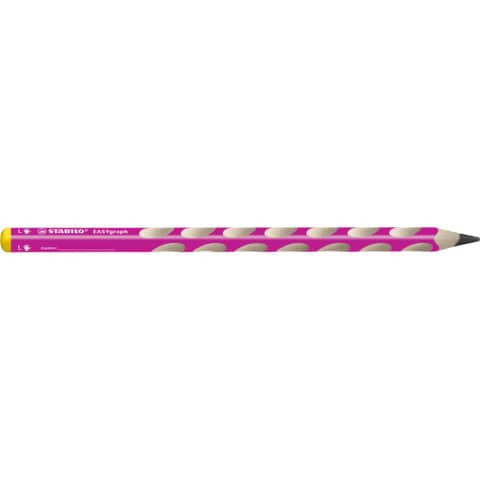 Bleistift EASYgraph HB links rosa STABILO® 321/01-HB-6
