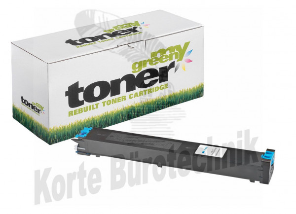my green toner Toner-Kit cyan (210136) ersetzt MX-31GTCA